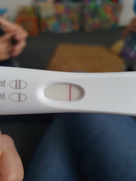 very very faint line on pregnancy test