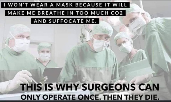 Face masks. To feel that we have all been through enough....