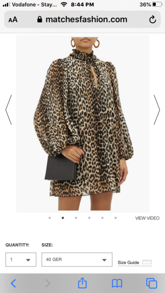 To be sure, to be sure...leopard print?