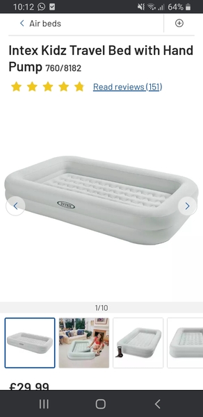 Bed for 18 month old