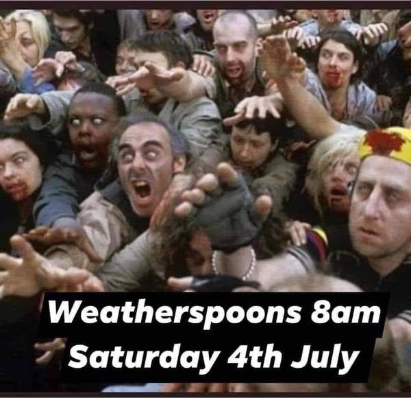 To ask if you are going Out, out tomorrow evening?