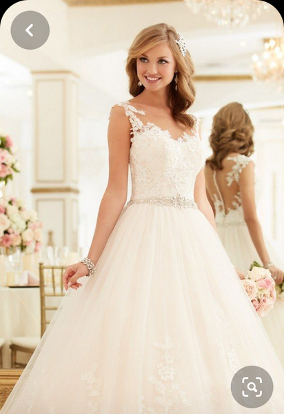 To ask for photos of your wedding dress?