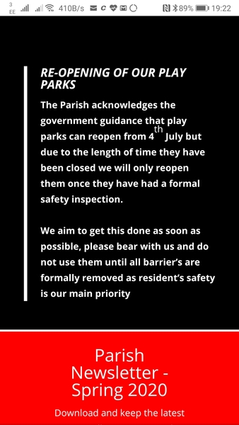 AD's say "well open the playgrounds and swimming pools then you Malaka"