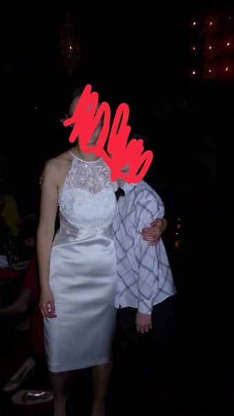 To ask for photos of your wedding dress?