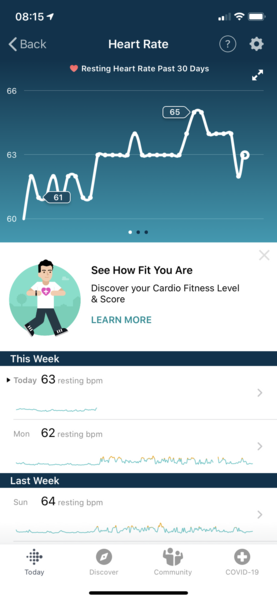 Tracking your cycle and possible BFP using RHR - part 2