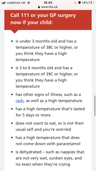 to think I'm not over reacting to call 111?
