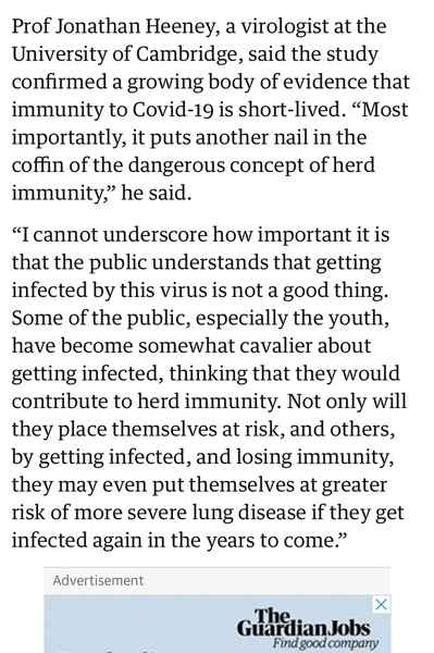 Re infection
