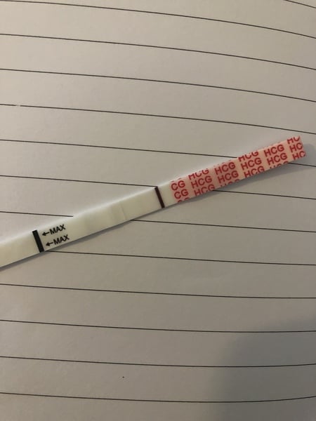 9dpo faint positive on IC