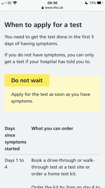 Dd6 with fever, test or wait and see