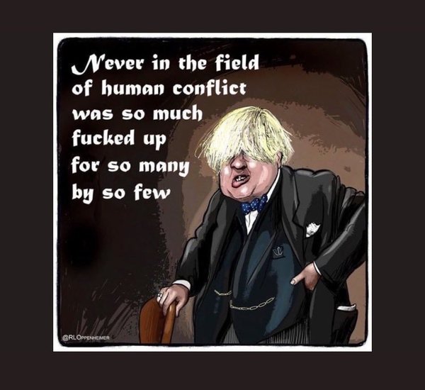 To think Boris has got what he always wanted?