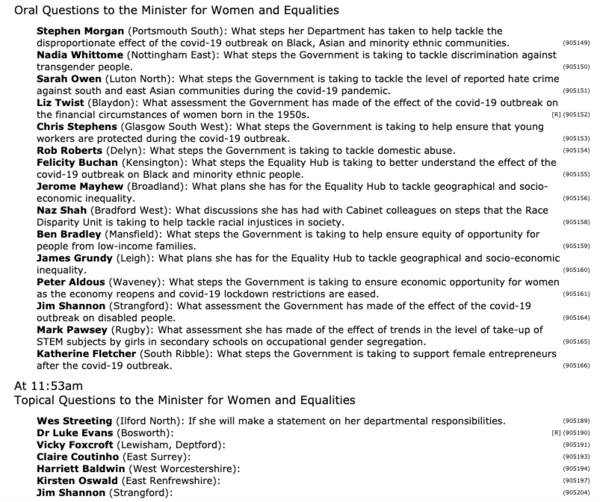 Has Liz Truss said she won't make an announcement on GRA until September?