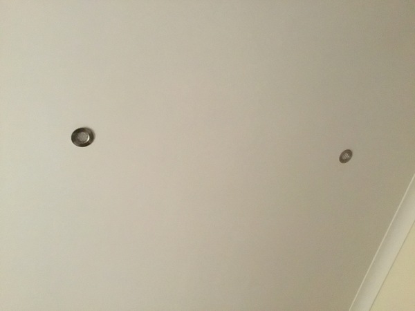 Taking spotlights out of ceiling