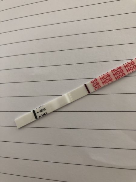 9dpo faint positive on IC
