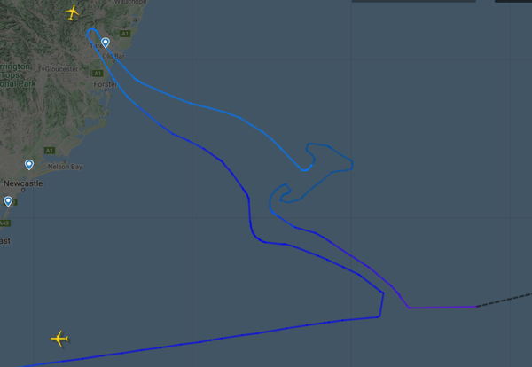 Flight Radar - QF7474