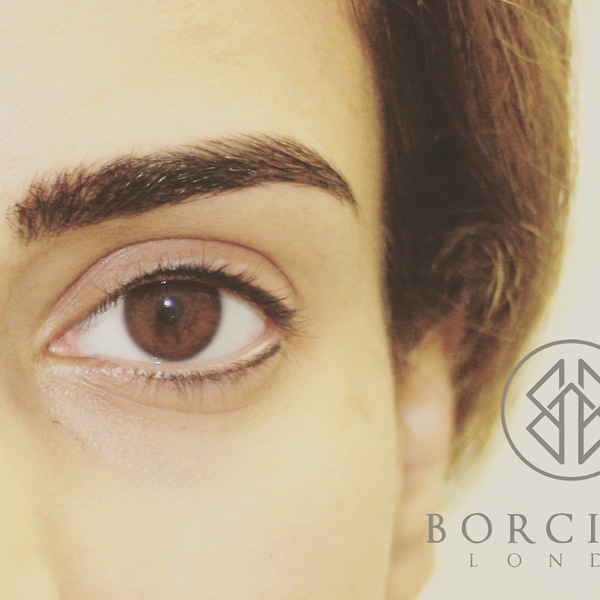 Subtle semi-permanent eyeliner