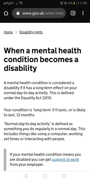 Filling in blue badge form for anxiety question help