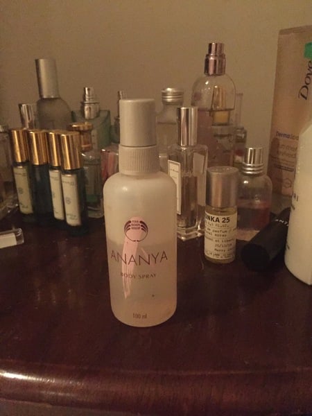 For all those who wore Ananya by Body Shop in the 90's