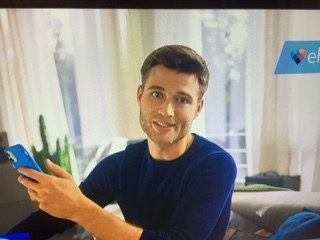 Eharmony advert is the actor computer generated?