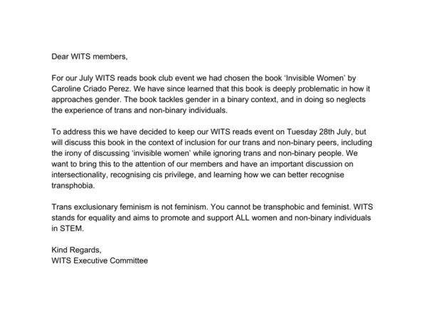 Threats from transactivists in Ireland.