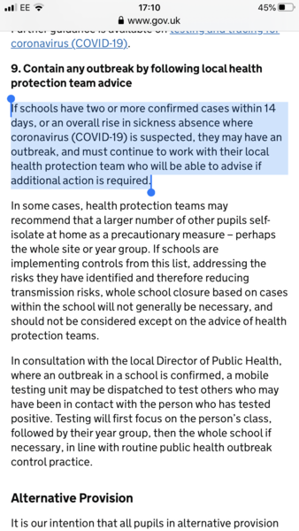 What will schools do when kids get the inevitable temperatures over winter?