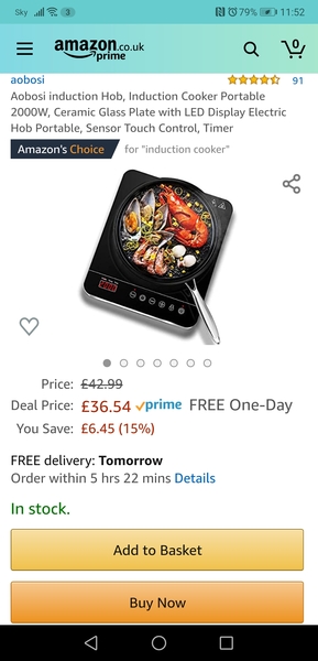 Help, temporary no use of cooker