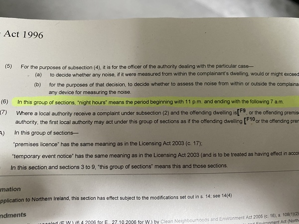 How to respond to my neighbours snotty letter?