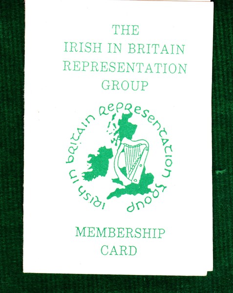 Irish in Britain Representation Group ; 1986