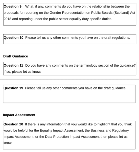Scotland - Email MSPs about Gender Representation on Public Boards