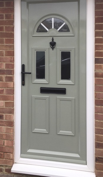 I painted my (shit UPVC) front door magenta today