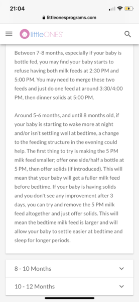 anyone done Little Ones Sleep training? AIBU thinking feeds are too close together?
