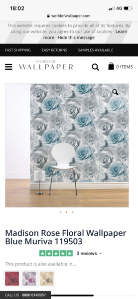 What do you think of this wallpaper for a feature wall?