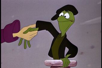 Nigel Farage looks like a tortoise.