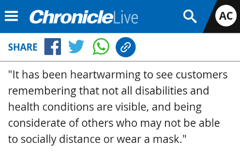 A little more understanding to those not wearing masks THREAD TWO