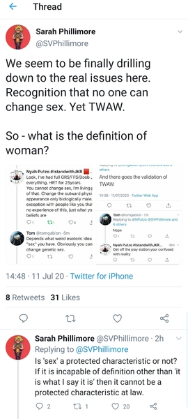 The cognitive dissonance is driving me mad