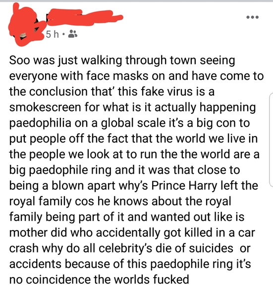 Covidiots. Conspiracy theories, hostility and telling us all to "wake up"