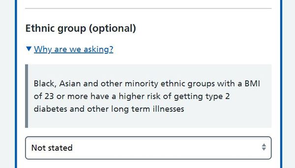 To think that BMI is not racist?