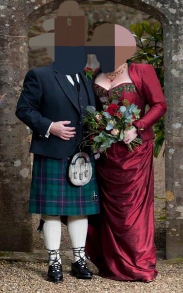 To ask for photos of your wedding dress?