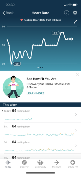 Tracking your cycle and possible BFP using RHR - part 2
