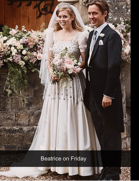 Royal Style - I’m not qualified but you can’t cut me off when there’s a wedding dress to look at...