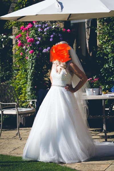 To ask for photos of your wedding dress?