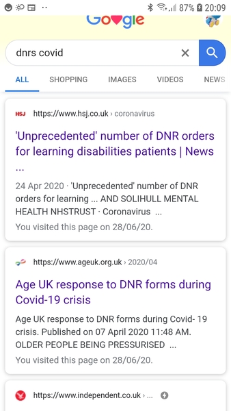 To think people need to be released from the idea that they must 'stay safe'?