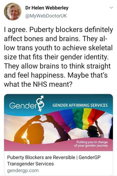The NHS has quietly changed its trans guidance to reflect reality
