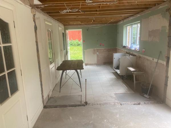 Help with kitchen diner layout