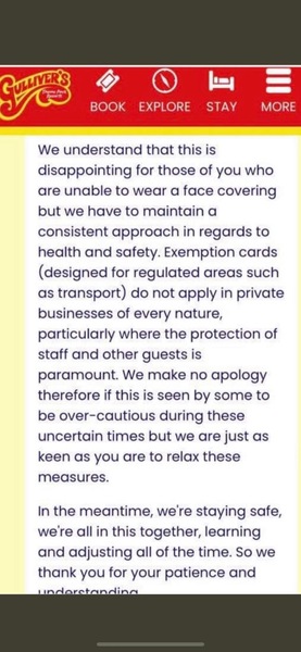 A little more understanding to those not wearing masks THREAD TWO