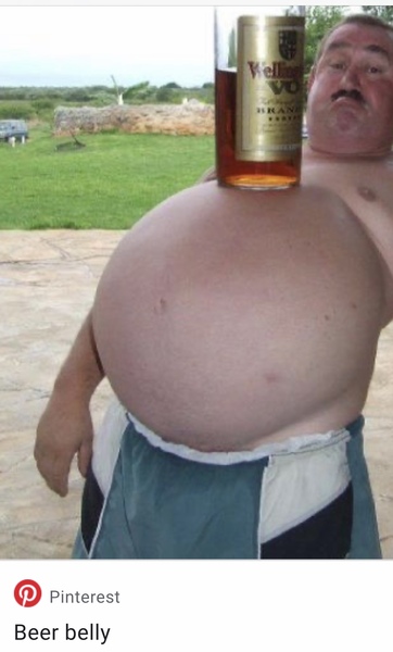 To fancy men with big bellies?