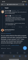 Navratilova on Times Radio 100% behind JKR