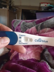 Faint positive Clear Blue