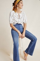 To ask what you think of mom jeans?