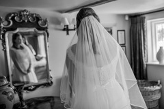 To ask for photos of your wedding dress?
