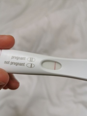 Super faint positive or evap?
